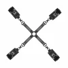 Ouch! Adjustable Faux Leather Hogtie Restraint Set - Anelma Ouch! Adjustable Faux Leather Hogtie Restraint Set