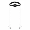 Bedroom Fantasies Adjustable Ball Gag & Silicone Nipple