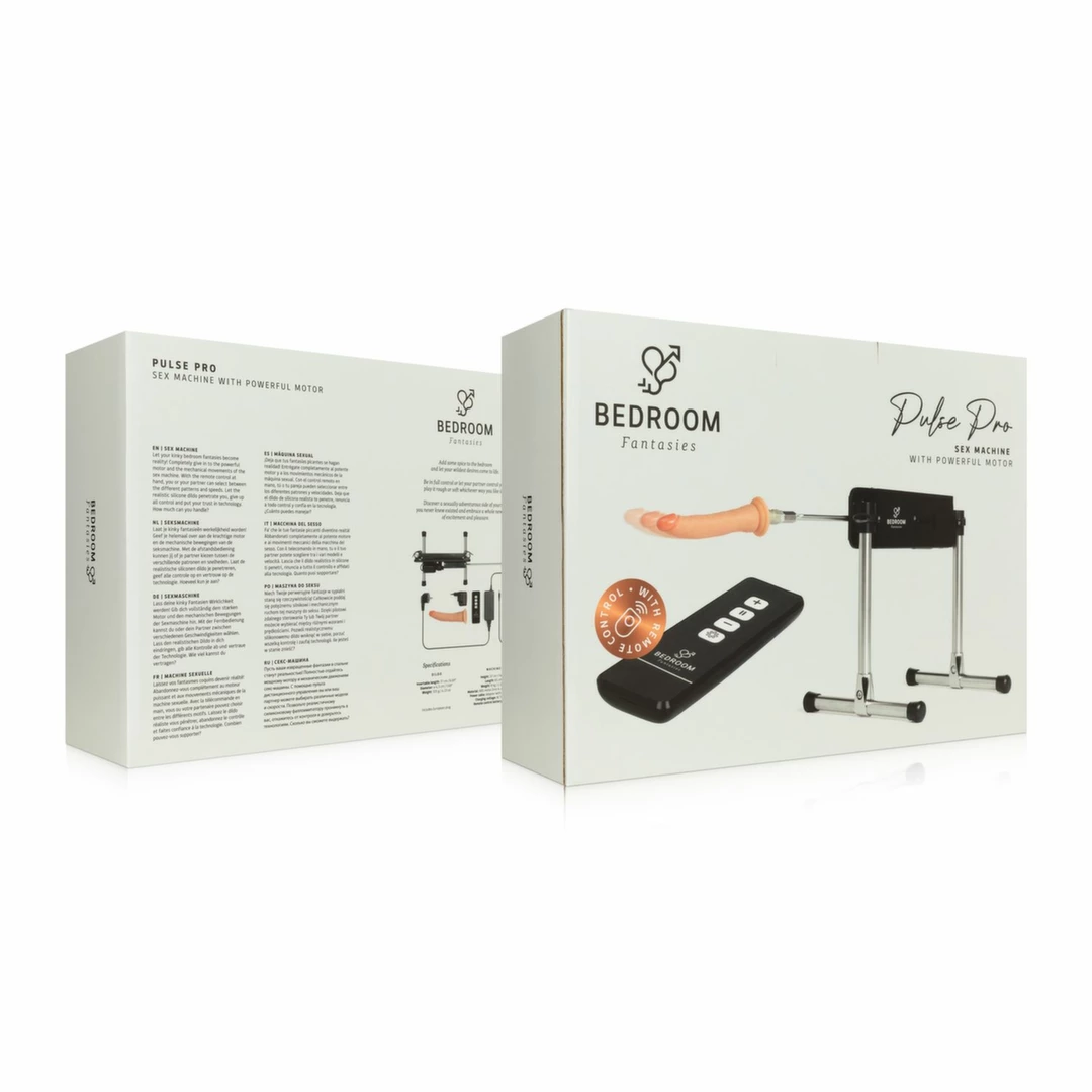 Bedroom Fantasies Intimate Machine with Silicone Attachment