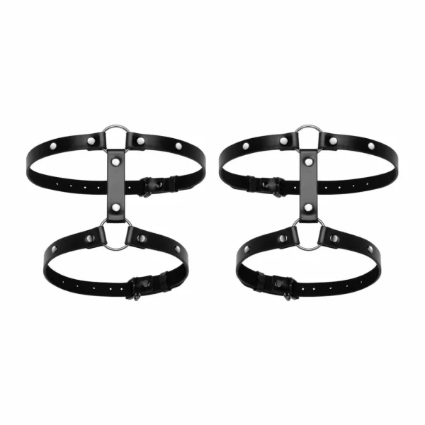 Bedroom Fantasies Adjustable Thigh Harness Black Secure