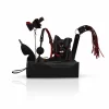 Bedroom Fantasies Crimson & Ebony 8-Piece Premium Restraint
