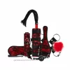 Bedroom Fantasies 8-Piece Lace & Leather Look Bondage Set