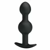 Svakom Weighted Double Silicone Plug with Internal Motion System Black
