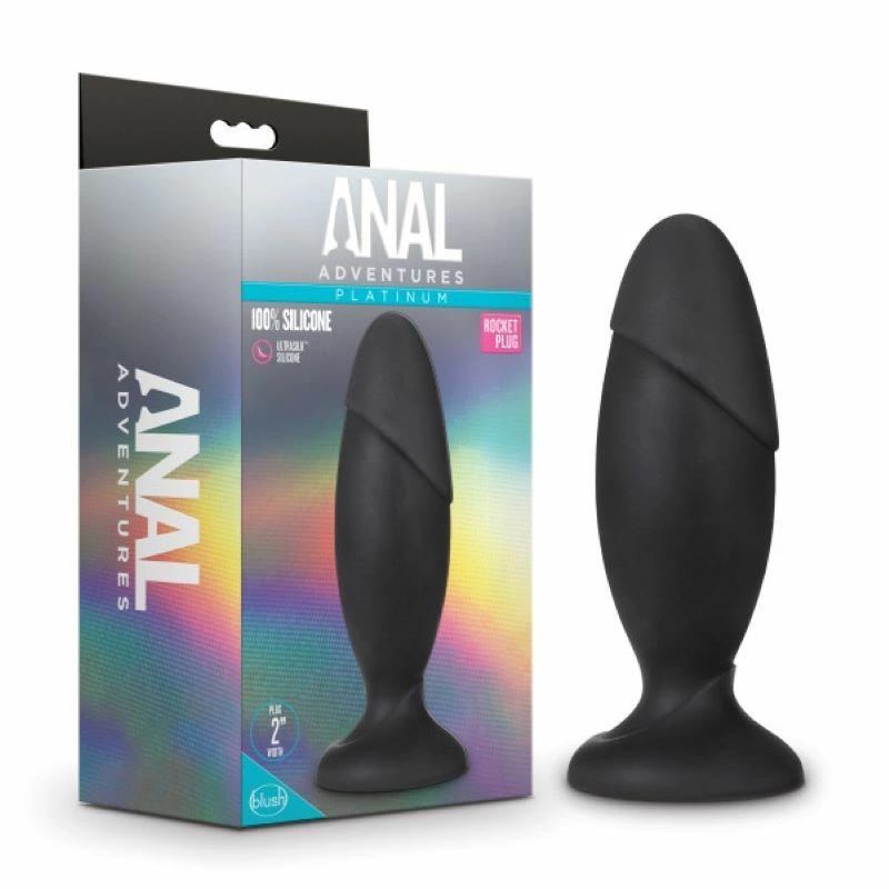 Blush Novelties Anal Adventures Platinum Rocket Plug silikonowy XS