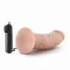 Blush Dr. Skin Dr. Joe 8'' Vibrating Model with Suction Cup