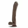 Dr. Skin Mr. Ed 33 cm Chocolate Anatomical Model With Suction Base XL - Anelma sextoys