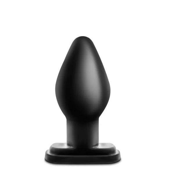 Blush Novelties Anal Adventures Plug Black Silicone Large Size XL