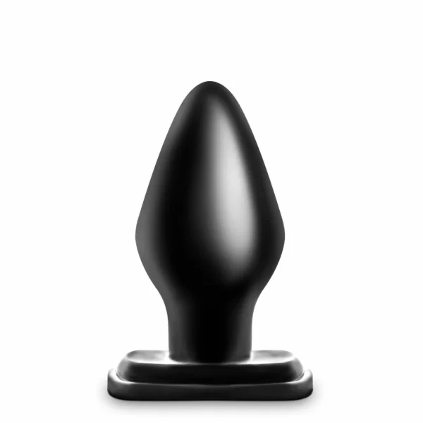 Blush Novelties Anal Adventures Plug Black - Large Size Silicone Plug XXL