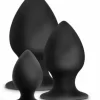 Blush Novelties Anal Adventures Platinum Zestaw 3 Anatomicznych Plugow Stout
