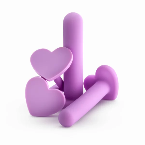 Blush Wellness Silicone Dilator Kit Purple 4 Sizes