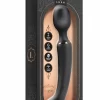 Lush Gia Dual Motor Vibrator Black Silicone with Flexible