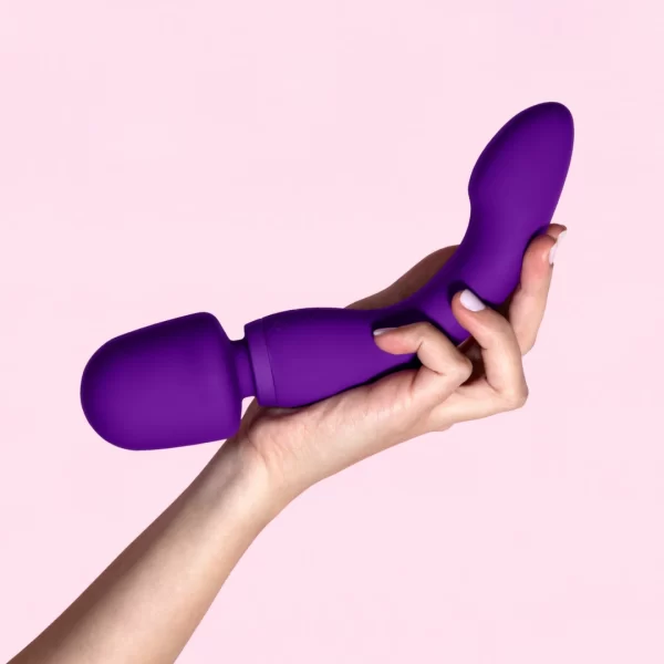 Blush Wellness Dual Sense Purpurowy Masażer Dwustronny