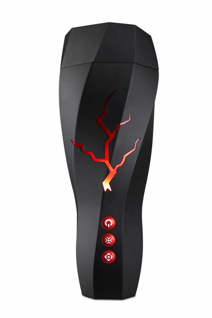 For Men Storm White - Intimate Vibro Device with Suction