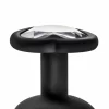 Blush Temptasia Bling Plug Medium Black - Elegant Intimate Accessory. Butt plug. See functions