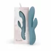 Bloom The Violet Dual-Action Silicone Vibrator with Swipe Control - Anelma Bloom The Violet fioletowy model z technologią gestow i - vibraattori