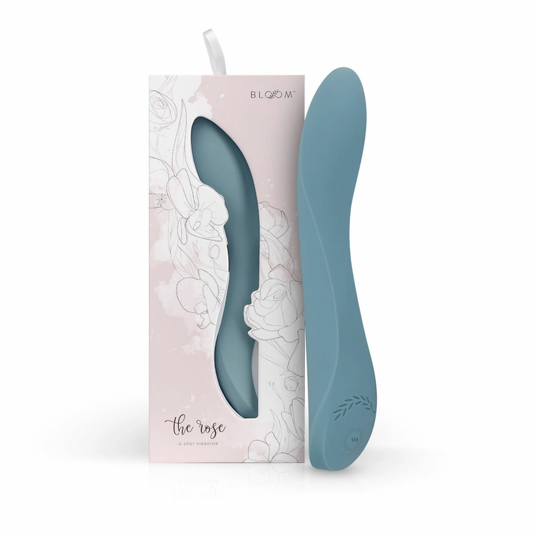 Bloom The Rose Intimate Device G-Spot Silicone Pink USB Rechargeable - Anelma Bloom The Rose model punktowy USB silikonowy rożowy 5 trybow - vibraattori