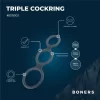 Boners Triple Ring silikonowy zestaw trzech elastycznych pierścieni - Anelma eroticshop