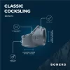 Boners Grey Support Ring - Flexible Anatomical Enhancer