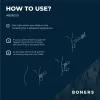 Boners Grey Anatomiczny PierÅ›cieÅ„ Podwojny Silikonowy