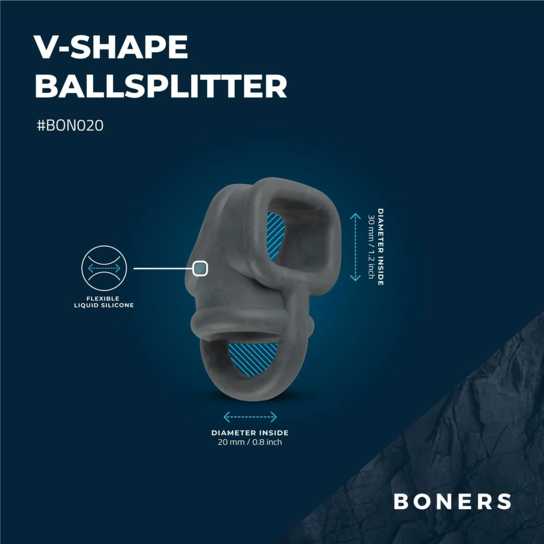 Boners Liquid Silicone Separator PierÅ›cieniowy - elastyczny system unieruchamiajÄ…cy