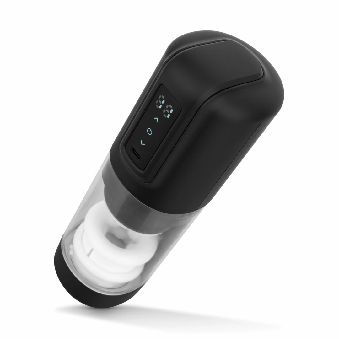 CRUIZR CX10 Intimate Machine with Thrust - Anelma Black combines rechargeable power and body-safe silicone in a practical