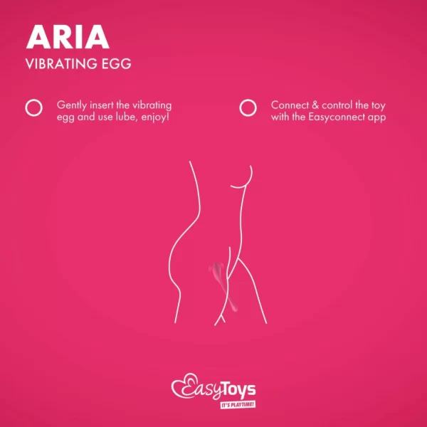 EasyConnect Aria Vibrating Egg