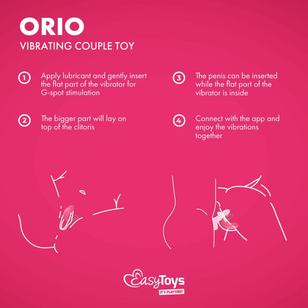 EasyConnect Orio Intimate Duo Device App-Controlled