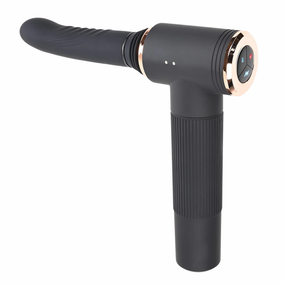 Evolved Too Hot To Handle Intimate Device Black 7 Modes Heating Function - Anelma Evolved Too Hot To Handle Intymny System z Podgrzewaniem - vibraattori