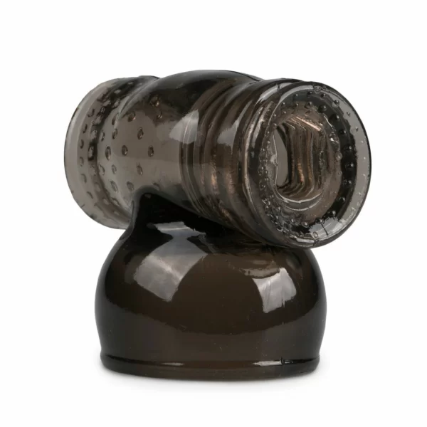 EasyToys Black nasadka do masażera wand silikonowa czarna - lisätarvike