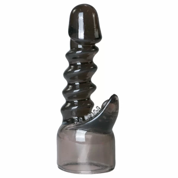 EasyToys Spiral Wand Attachment nasadka spiralna czarna - lisätarvike