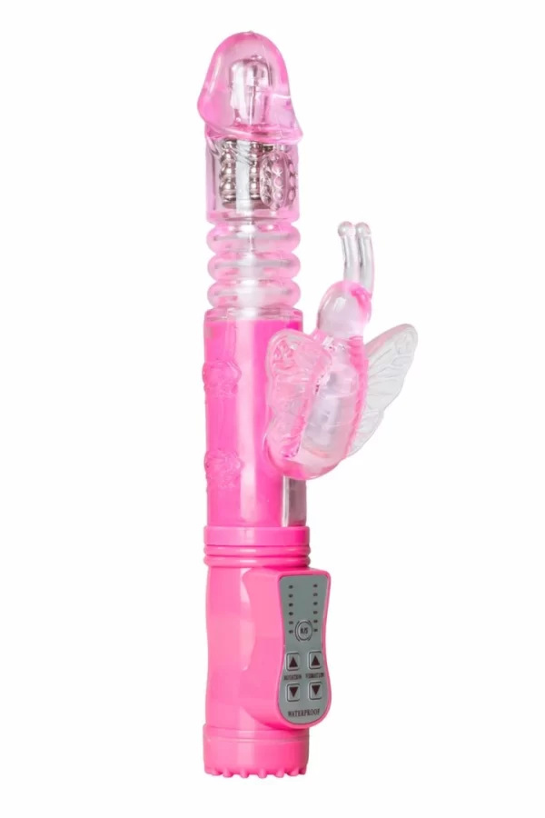 Easytoys Pink Butterfly model wielofunkcyjny z 12 trybami - vibraattori