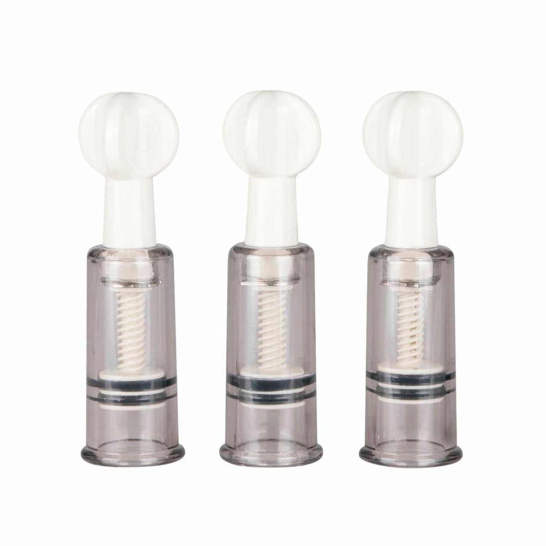 EasyToys Zestaw 3 Przyssawek z Systemem Regulacji Podciśnienia - Anelma EasyToys Zestaw 3 Przyssawek z Systemem Regulacji Podciśnienia