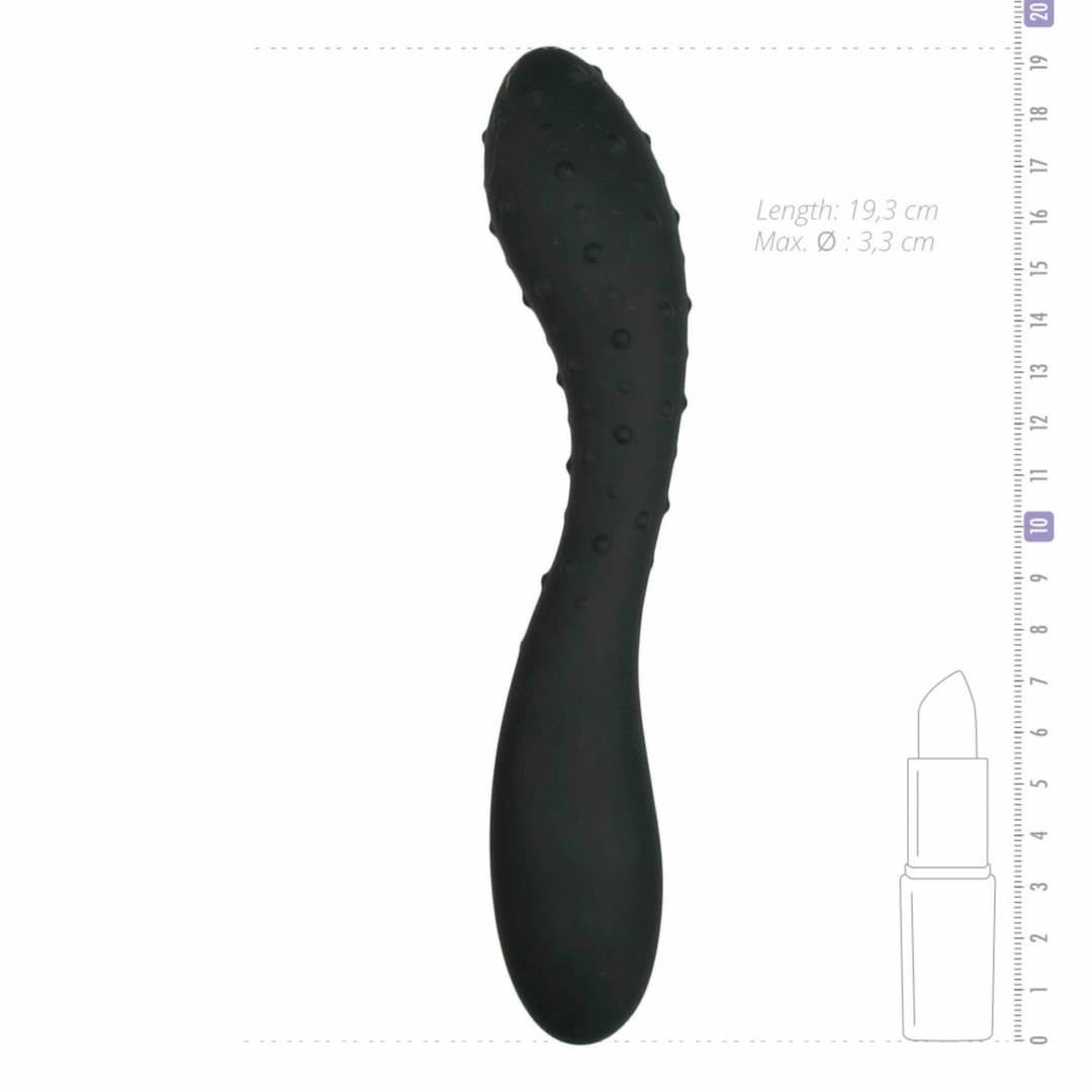 18 cm - Czarny - Anelma erotiikkaliike