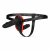 Fetish Collection Double Silicone Intimate Set Adjustable Black Harness - Anelma sextoys