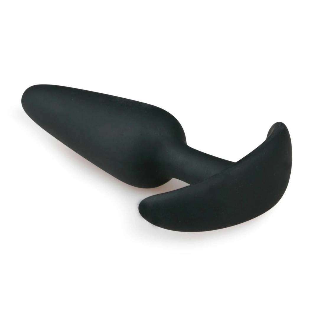 EasyToys Silicone Plug Black - Compact Flexible Intimate