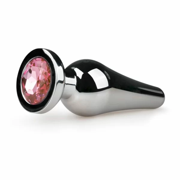 Rimba Aluminium Plug Crystal Clear - Tapered Design - Anelma Rimba Aluminium Plug Crystal Clear - Tapered Design