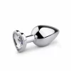 Rimba Aluminium Heart Gem Plug - Medium - Anelma Rimba Aluminium Heart Gem Plug - Medium