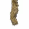 EasyToys Aluminium Fox Tail Plug Silver Faux Fur 40cm. Butt plug. Product details include functions
