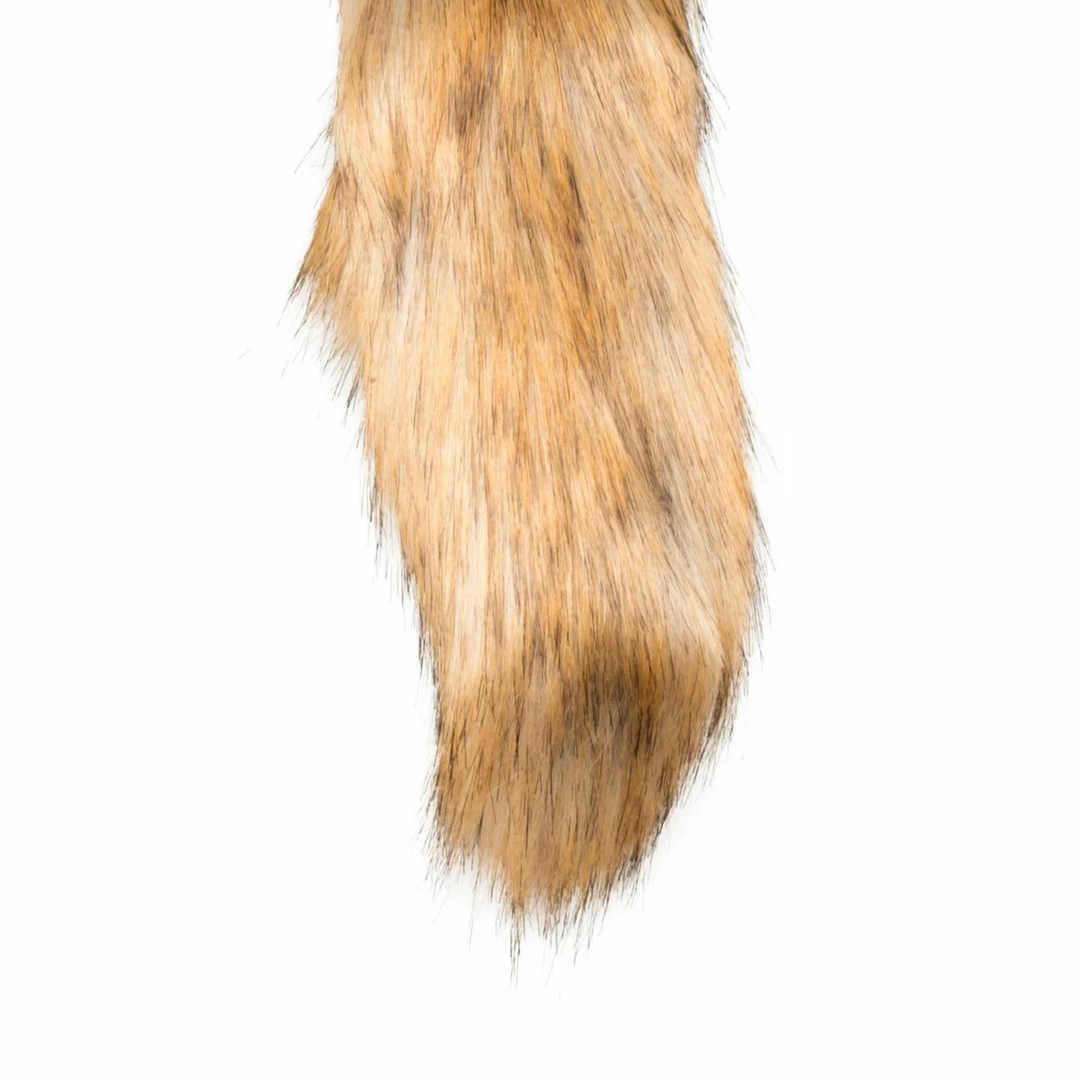 Rimba Aluminium Plug with Faux Fox Tail