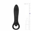 Pretty Love Anal Plug Silicone Black Vibrating Massager 12 cm. Prostate massager. See functions