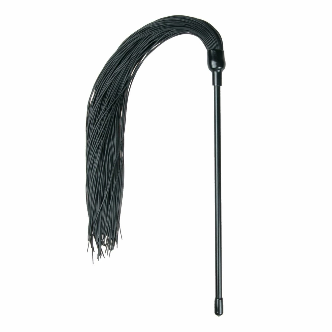 EasyToys Tickler silikonowy czarny - delikatny stymulator dotyku