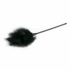 Easytoys - Tickler Long - Czarna dÅ‚uga mioteÅ‚ka do masaÅ¼u i relaksu
