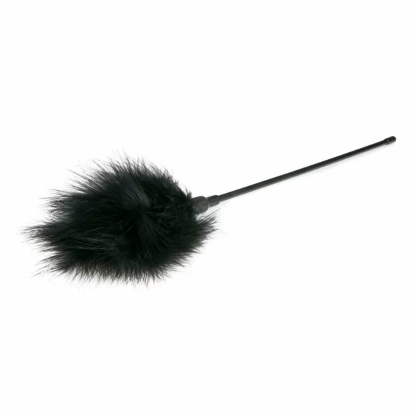 Easytoys - Tickler Long - Czarna dÅ‚uga mioteÅ‚ka do masaÅ¼u i relaksu