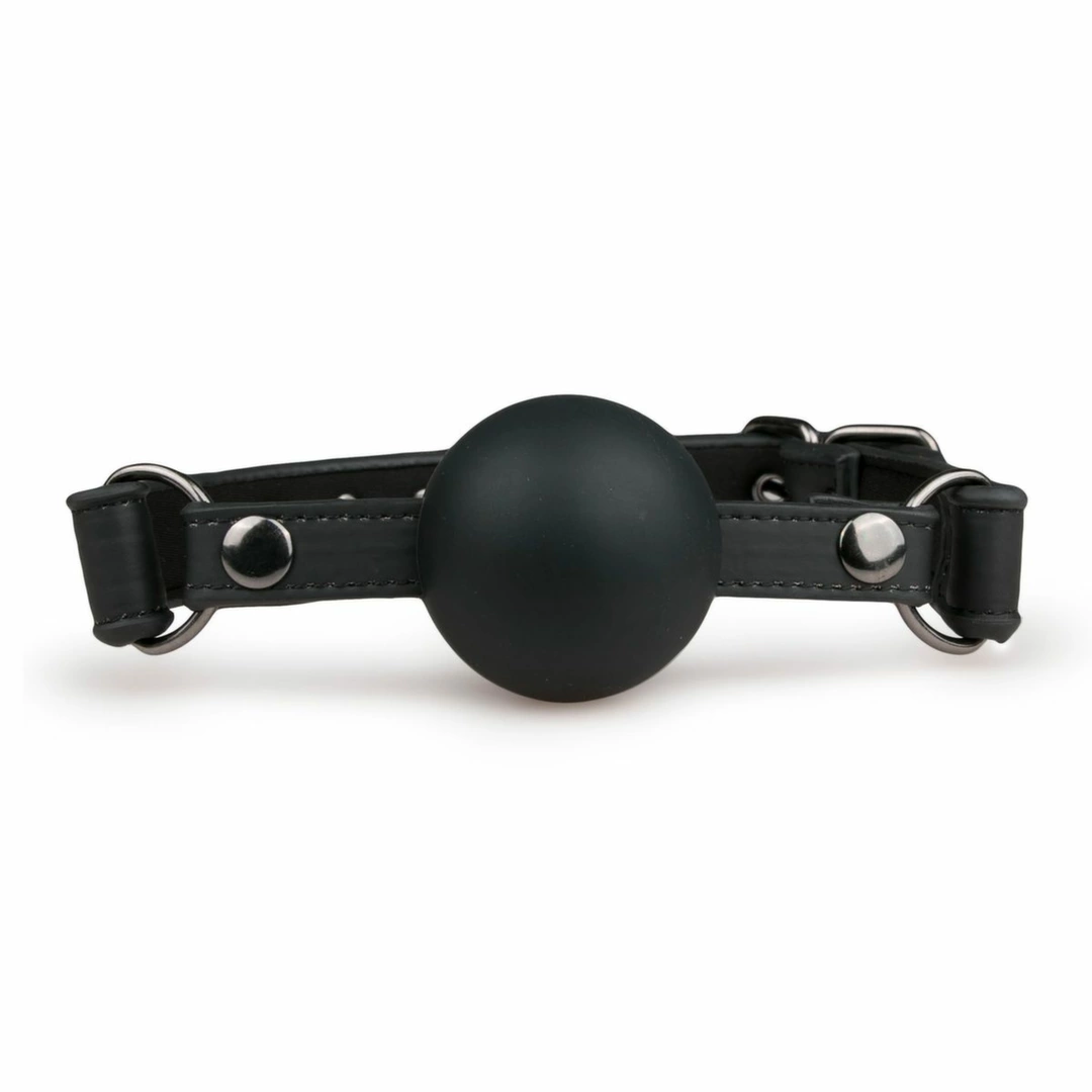EasyToys Adjustable Faux Leather Head Harness with Large