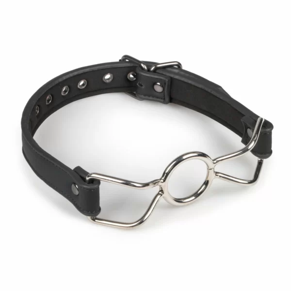 EasyToys Metalowy Gag z KulkÄ… Regulowany Pasek Srebrny