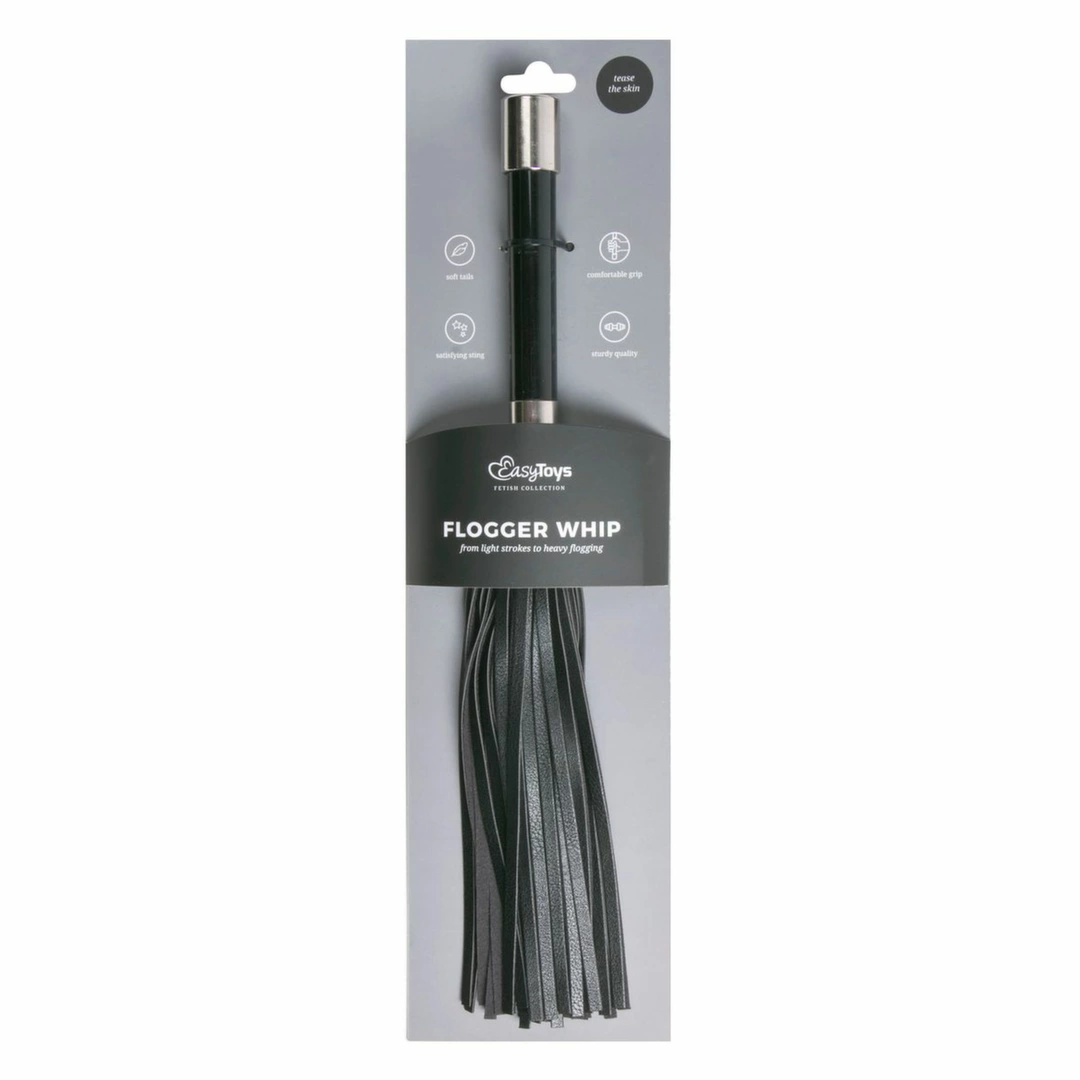 Kiotos Flogger with Metal Handle