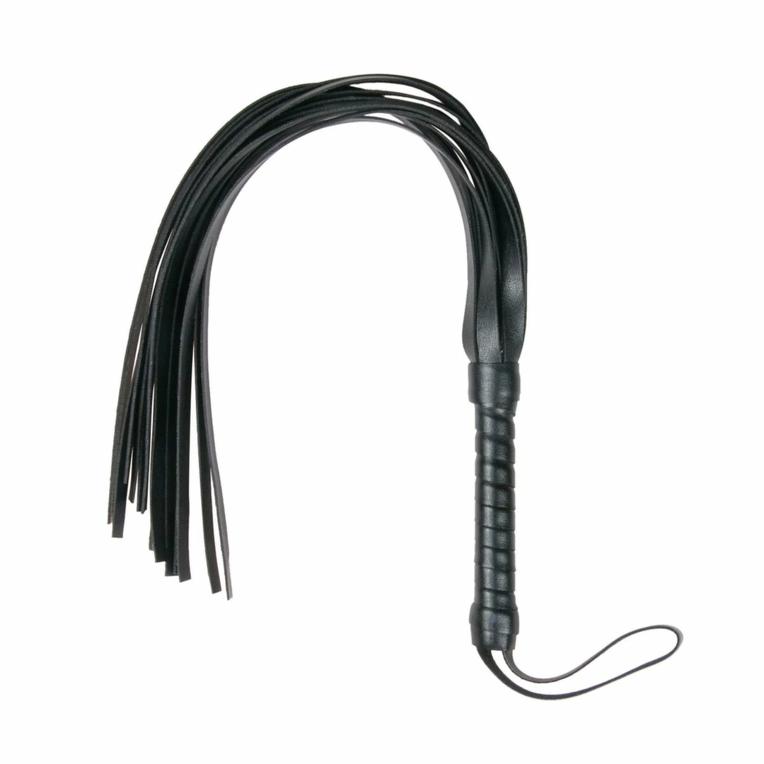 Easytoys Fetish Small Leather Flogger - skorzany bat do gry SM