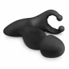 Satisfyer Pounding Pete Intimate Silicone Vibrating System Black. Prostate massager. See functions