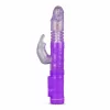 EasyToys Dual-Action Rabbit Vibrator Purple 12-Mode Intimate - Anelma EasyToys Rabbit Vibrator Fioletowy 12 Trybow Rotacji i