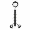 Ouch! Adjustable Faux Leather Neck & Wrist Bondage Set